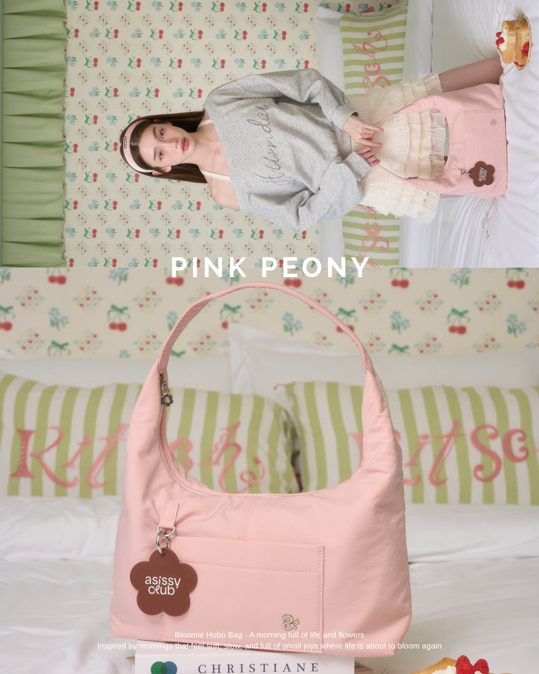 <預訂> 泰國小眾品牌🇹🇭 超人氣大容量防水手提袋 (附贈花朵裝飾配件) | 七色入