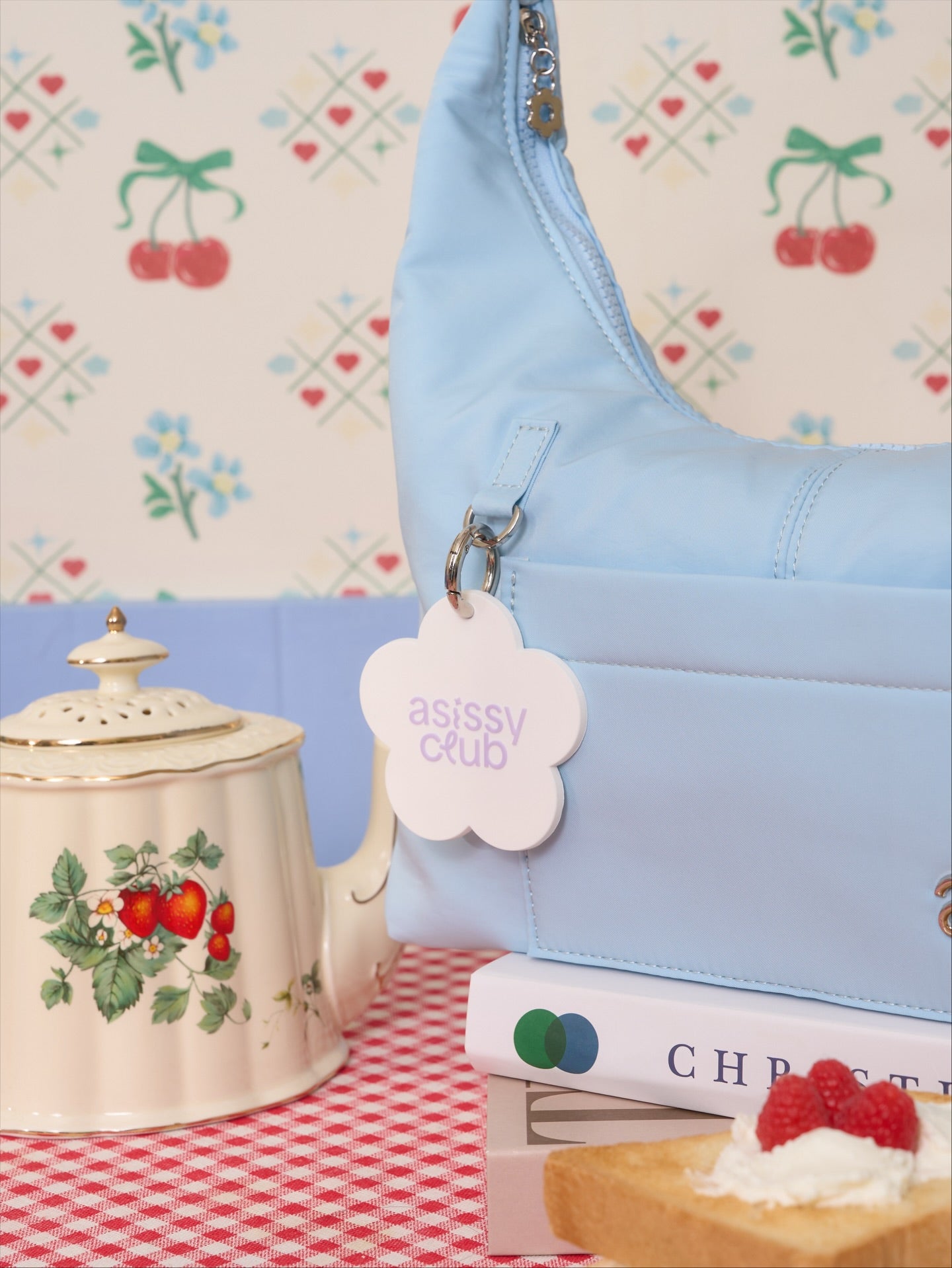 <預訂> 泰國小眾品牌🇹🇭 超人氣大容量防水手提袋 (附贈花朵裝飾配件) | 七色入