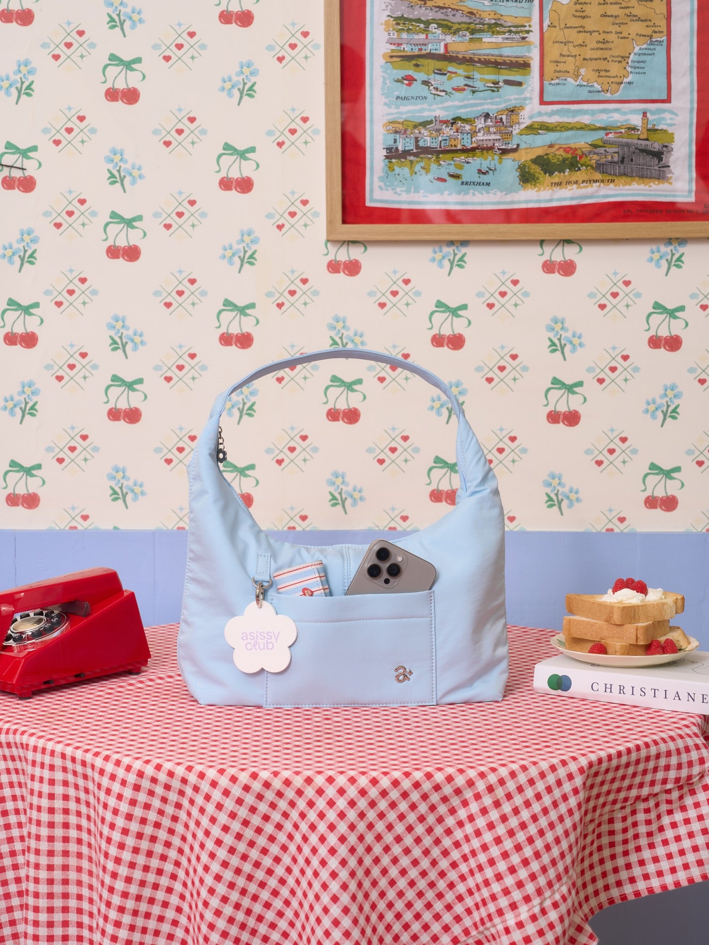 <預訂> 泰國小眾品牌🇹🇭 超人氣大容量防水手提袋 (附贈花朵裝飾配件) | 七色入