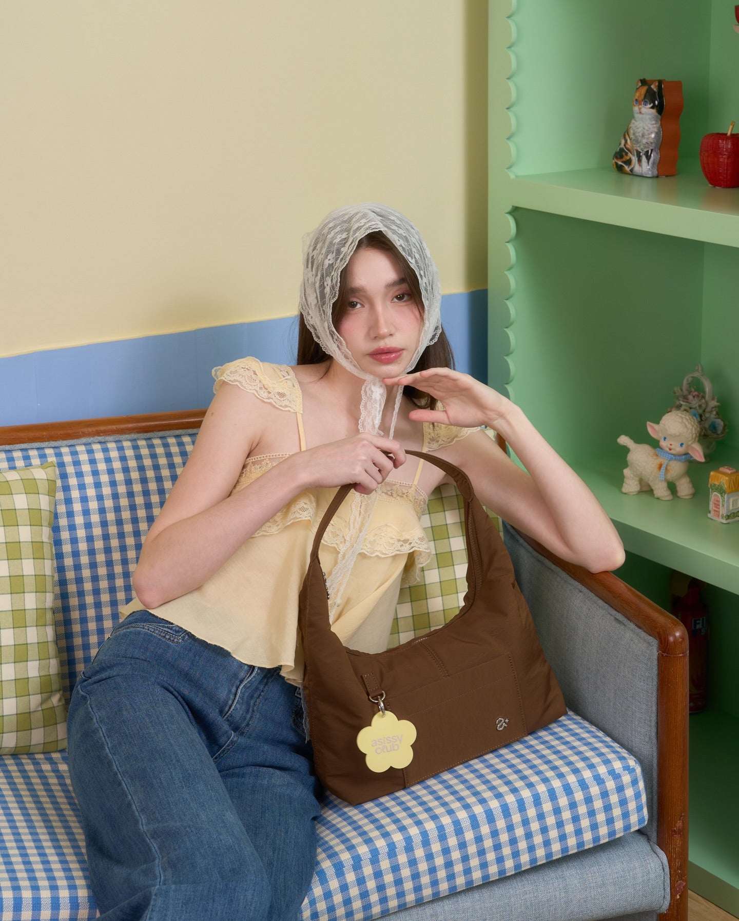 <預訂> 泰國小眾品牌🇹🇭 超人氣大容量防水手提袋 (附贈花朵裝飾配件) | 七色入