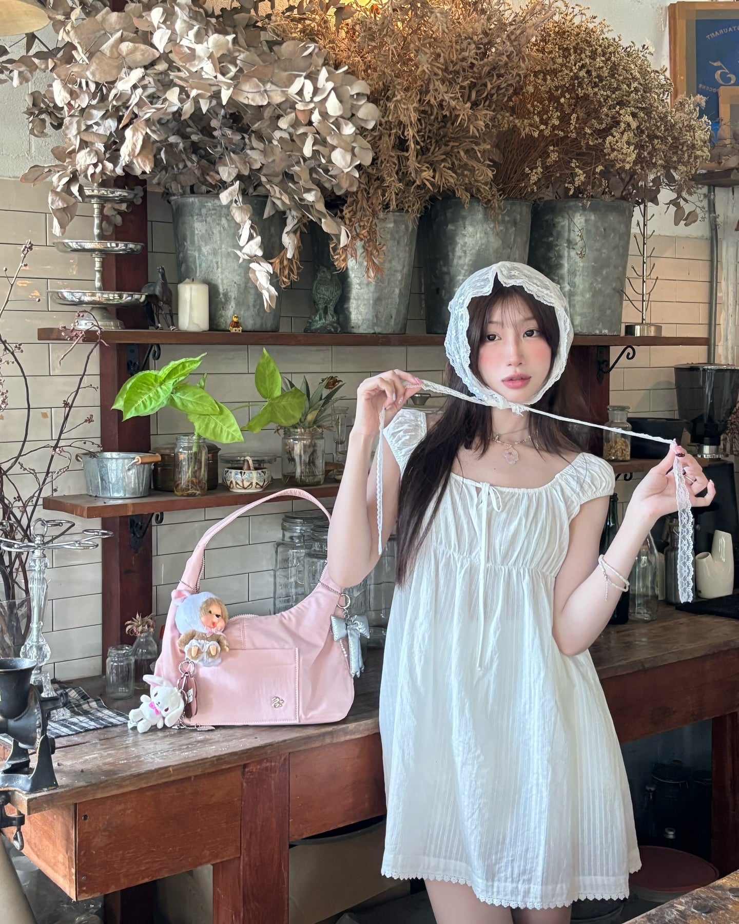 <預訂> 泰國小眾品牌🇹🇭 超人氣大容量防水手提袋 (附贈花朵裝飾配件) | 七色入