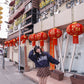 <預訂> 自家製 褶皺透明Ruffle邊立體花花高領內搭打底上衣｜兩色入