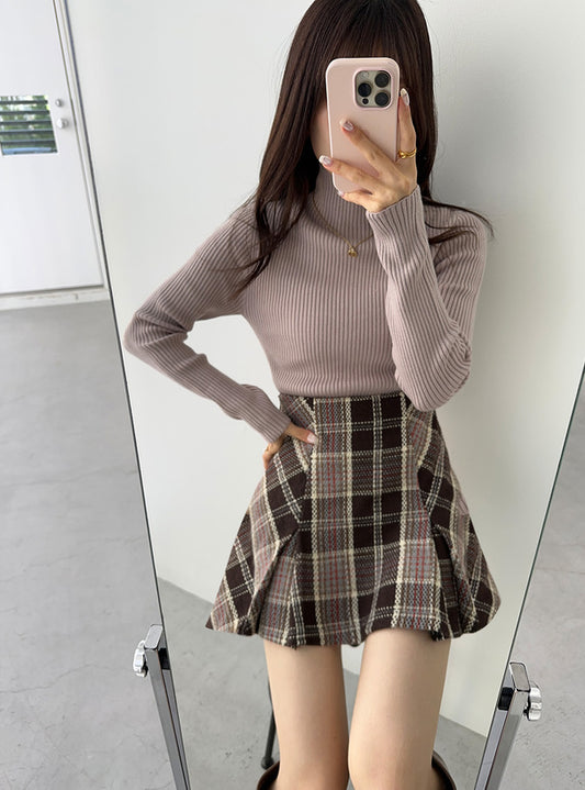 <預訂> JP 節日感格仔百褶裙(含內搭)