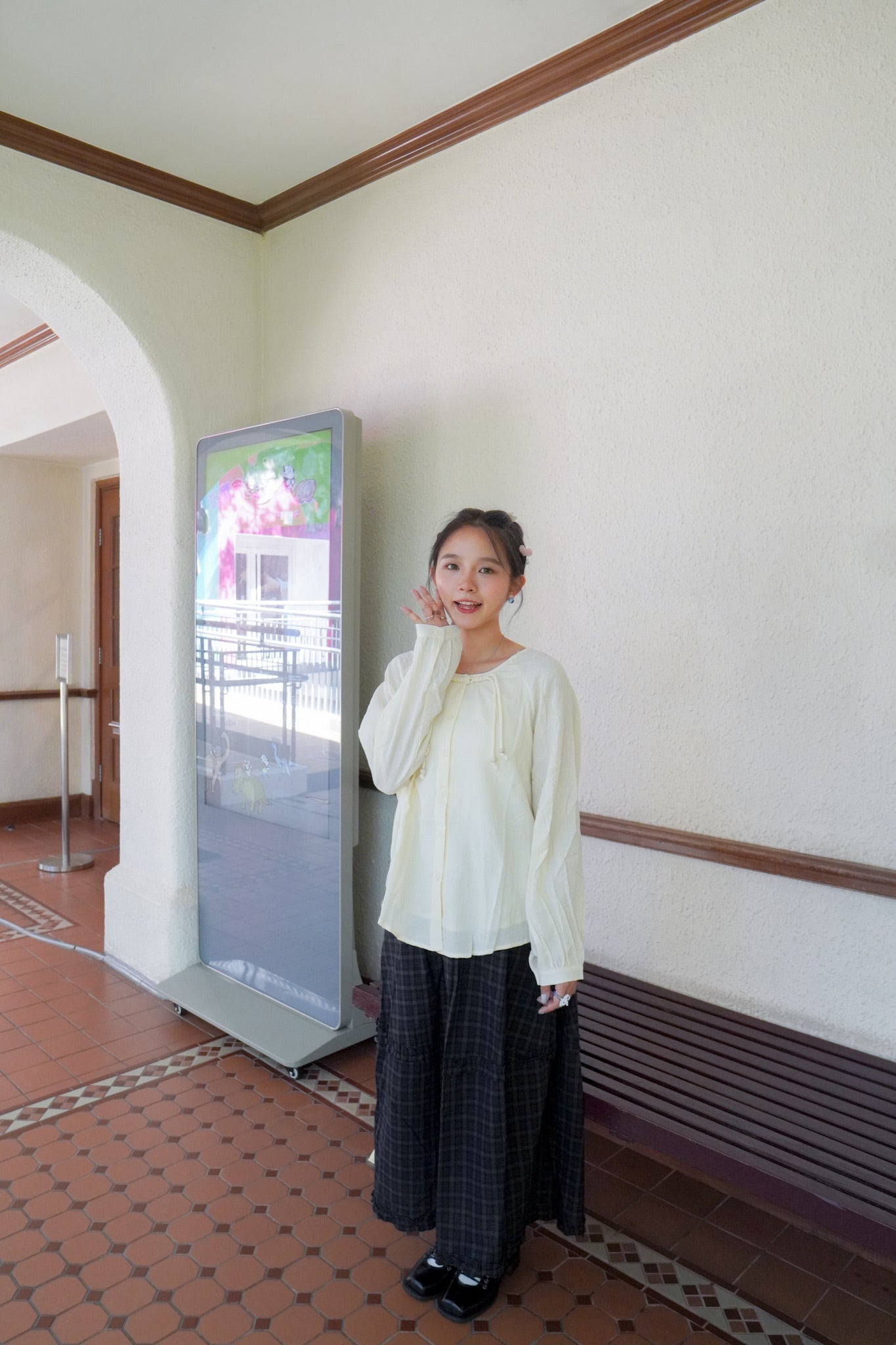 <預訂> 自家製 肌理紋鈕扣長袖裇衫