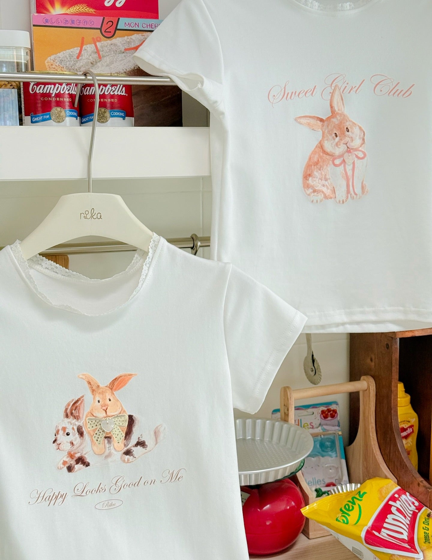 <預訂> 泰國小眾品牌🇹🇭 短袖小花領Crop top | 兩色入