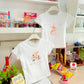 <預訂> 泰國小眾品牌🇹🇭 短袖小花領Crop top | 兩色入