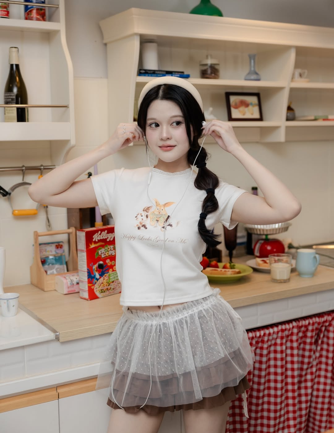 <預訂> 泰國小眾品牌🇹🇭 超可愛Daily物圖案Crop Tee | 六款入