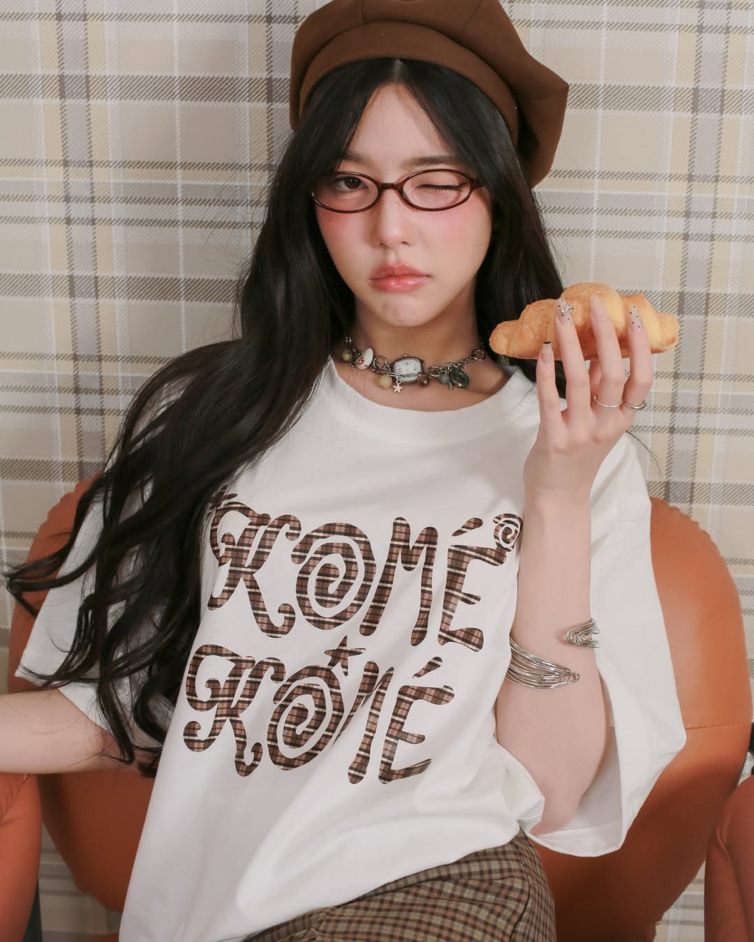 <預訂> 泰國小眾品牌🇹🇭 Kome Oversized小天使翅膀短袖Tee | 兩款入
