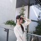 <現貨> 小眾提花ruffle邊高領打底上衣｜兩色入