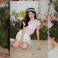 <預訂> 泰國小眾品牌🇹🇭 Kome花卉刺繡ruffle邊彈性Tee | 六色入