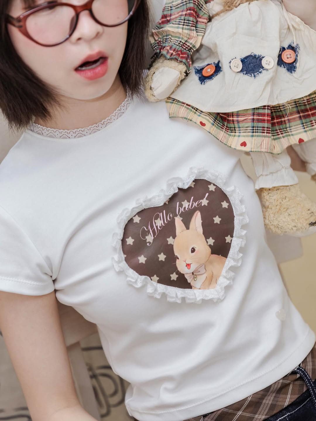 <預訂> 泰國小眾品牌🇹🇭 超可愛Daily物圖案Crop Tee | 六款入