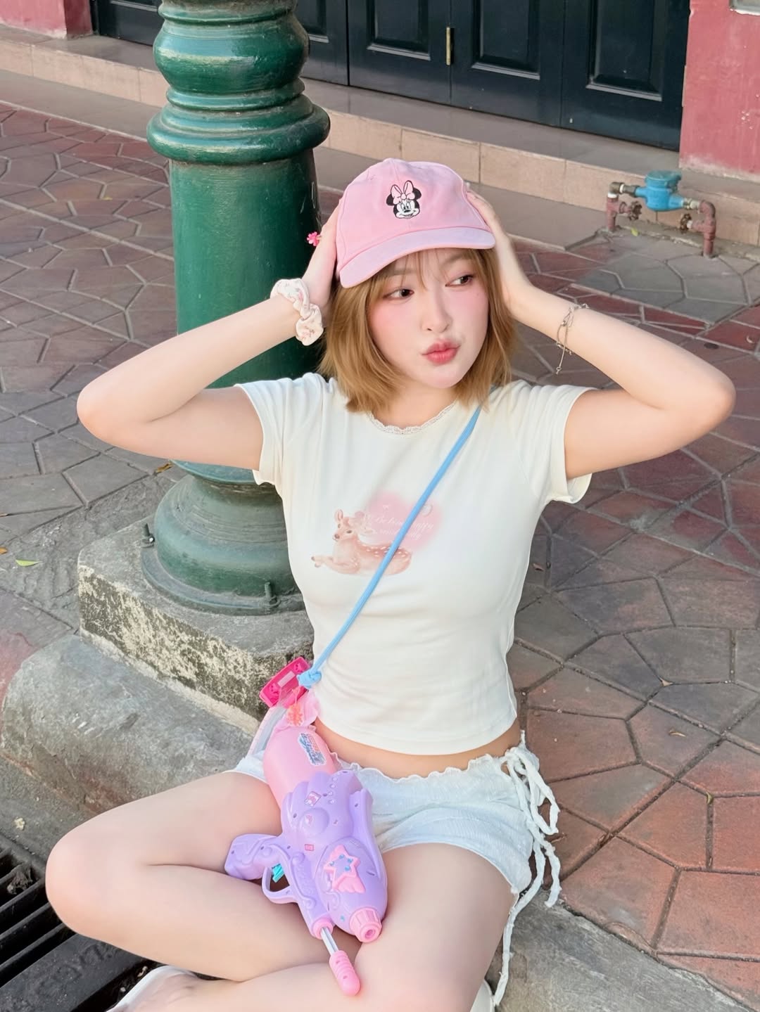 <預訂> 泰國小眾品牌🇹🇭 超可愛Daily物圖案Crop Tee | 六款入