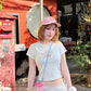 <預訂> 泰國小眾品牌🇹🇭 超可愛Daily物圖案Crop Tee | 六款入