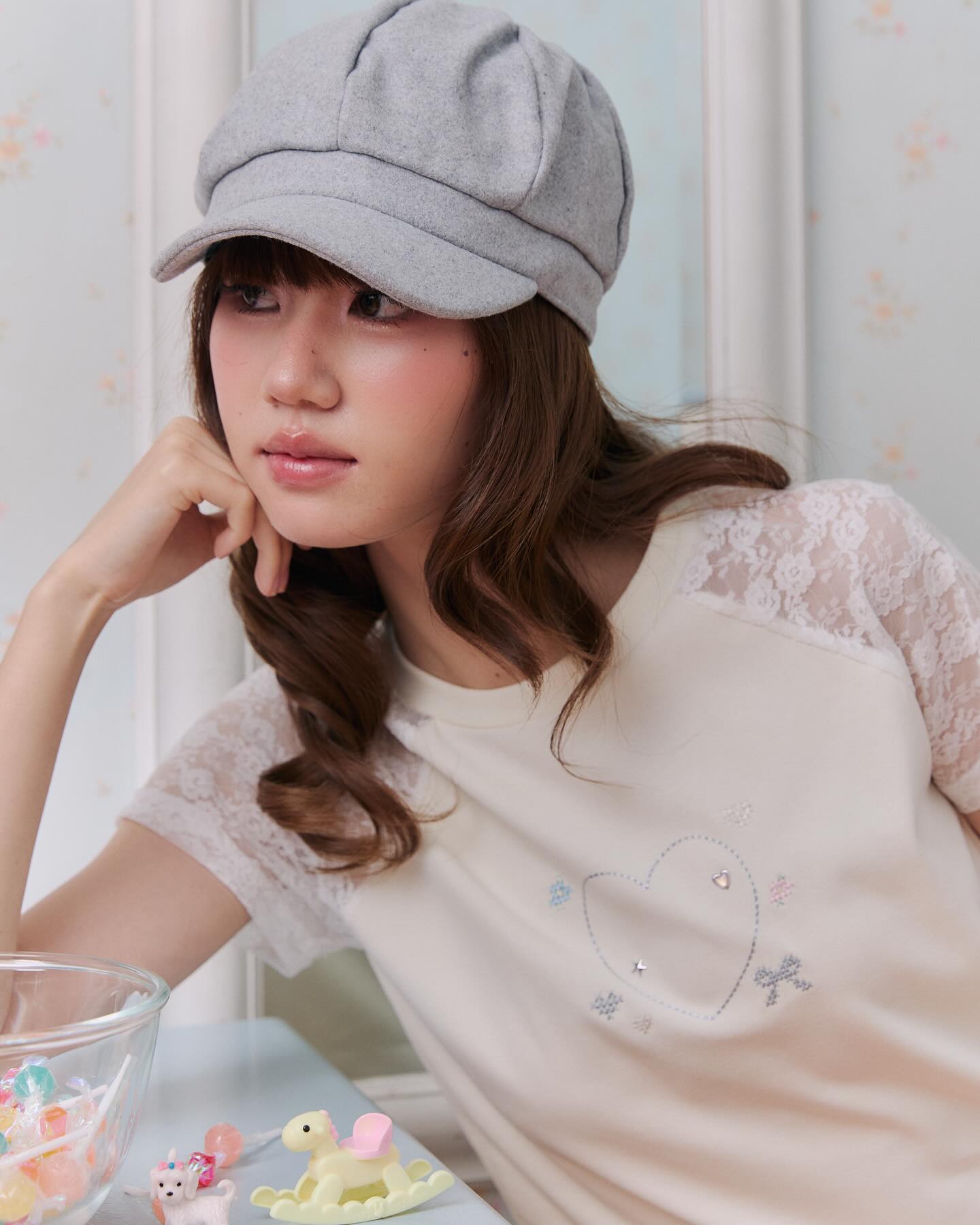 <預訂> 泰國小眾品牌🇹🇭 透明蕾絲短袖上衣Tee | 兩色入