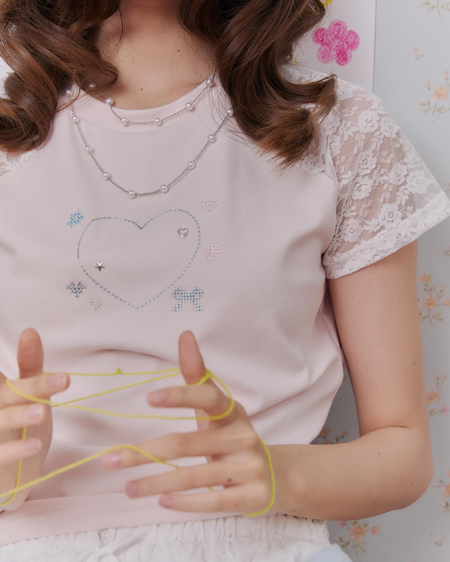 <預訂> 泰國小眾品牌🇹🇭 透明蕾絲短袖上衣Tee | 兩色入