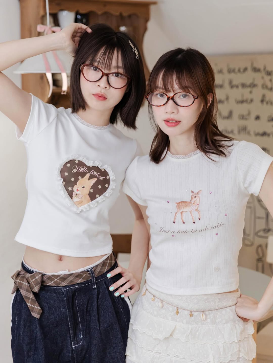 <預訂> 泰國小眾品牌🇹🇭 超可愛Daily物圖案Crop Tee | 六款入