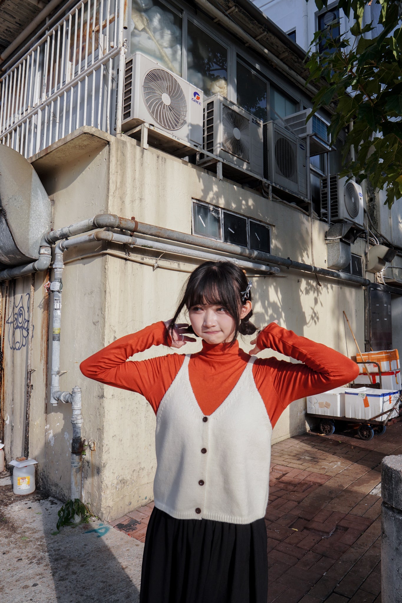 <現貨> 自家製 2025新款 高質量超親膚百搭多色高領長袖上衣｜五色入