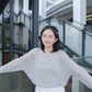 <預訂> 自家製 針織上衣+羊毛吊帶假兩件套｜兩色入