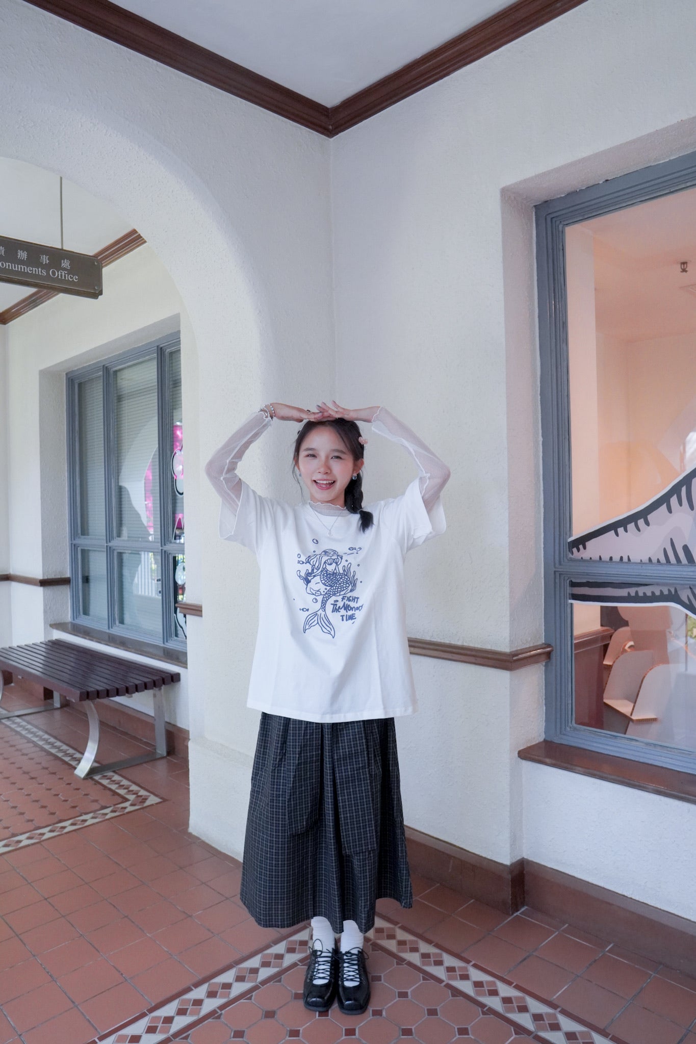 <現貨> 自家製 Oversized寬鬆棉麻短袖Tee