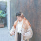 <預訂> 小眾款♡大花朵細皮帶｜兩色入