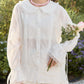 <預訂> 泰國小眾品牌🇹🇭 度假必入!長袖棉質蕾絲透透襯衫