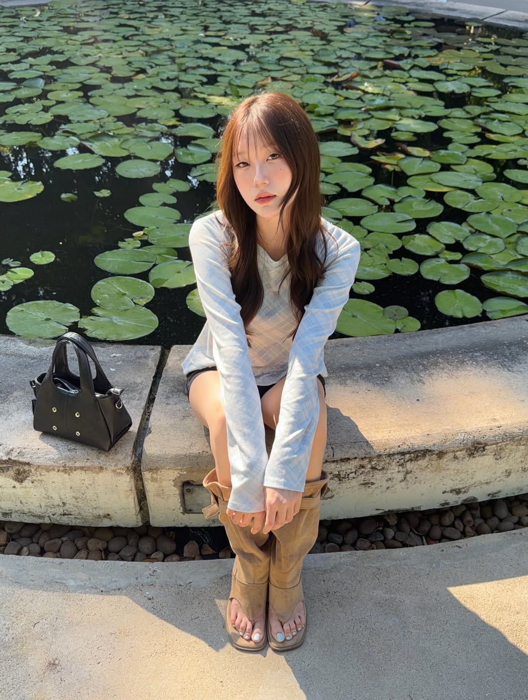 <預訂> 泰國小眾品牌🇹🇭 透氣沙灘荷葉邊長袖襯衫上衣 | 兩色入