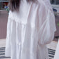 <預訂> 荷葉邊泡泡袖綁帶透紗薄外套