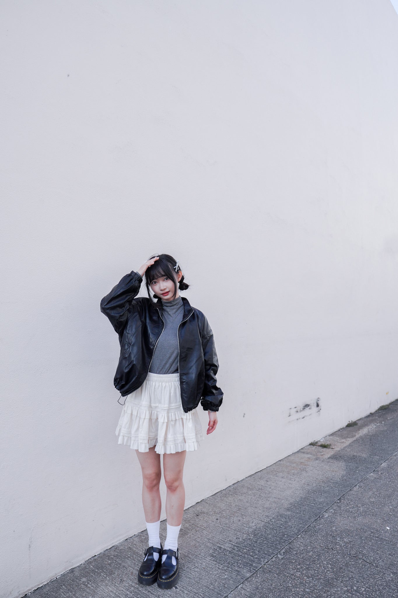 <現貨> 秋冬專屬♡ 絲絨蛋糕短裙 | 兩色入