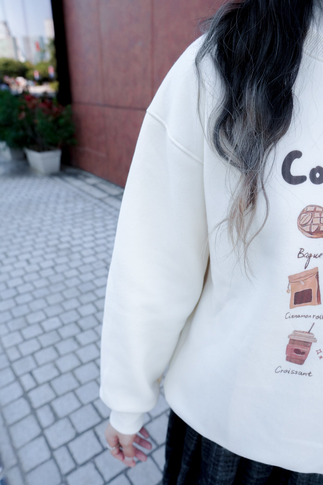 <現貨> 冬日感滿滿！韓系Coffee Shop長袖衛衣｜兩色入