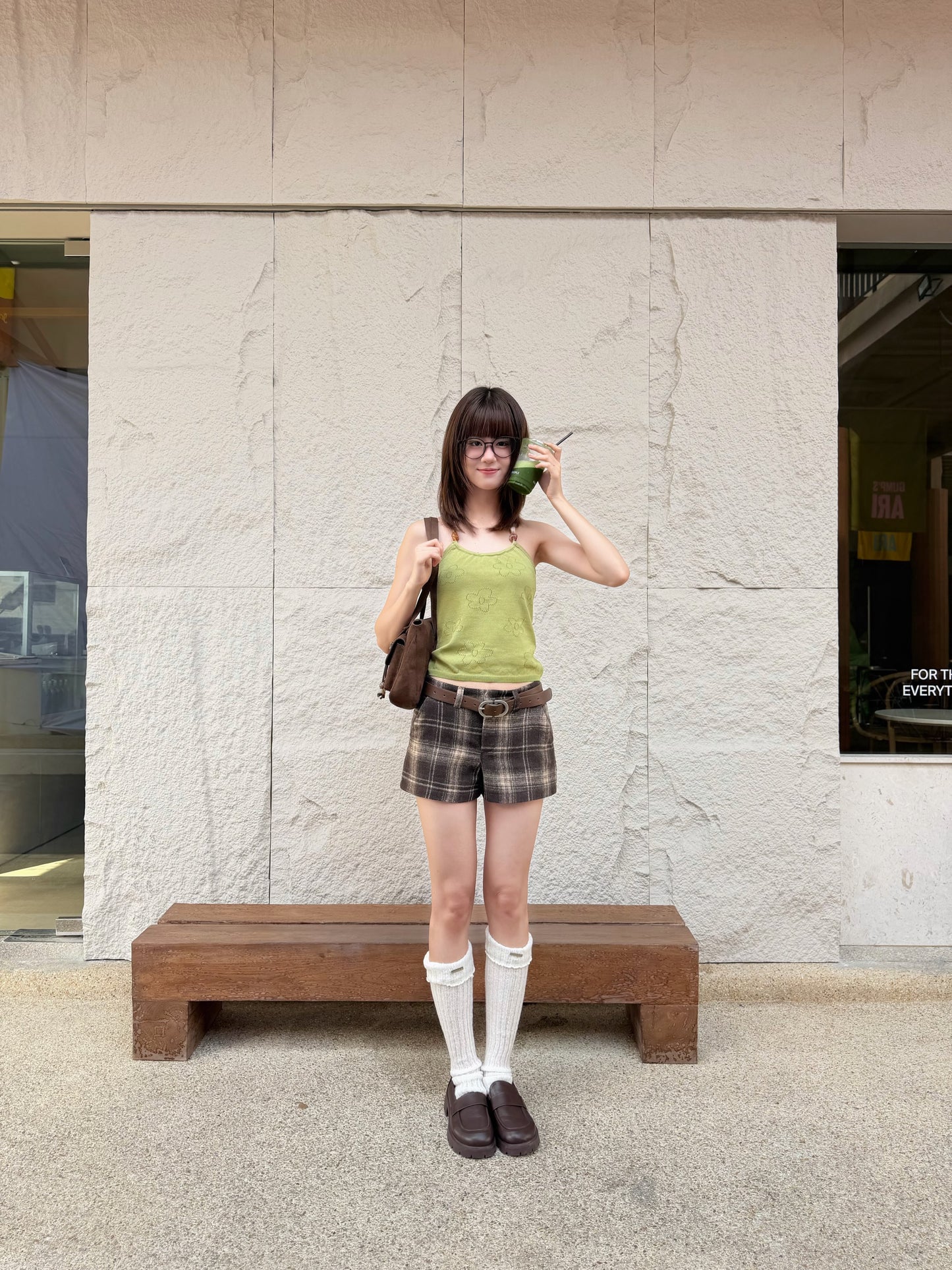 <預訂> 泰國小眾品牌🇹🇭 露背針織花花吊帶背心上衣 | 四色入