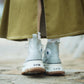 <預訂> 超人氣！Unisex 日本限定厚底設計♡ CONVERSE 高筒 ALL STAR 100 TREKWAVE HI｜22.5-30碼｜灰