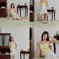 <預訂> 泰國小眾品牌🇹🇭 露背針織花花吊帶背心上衣 | 四色入