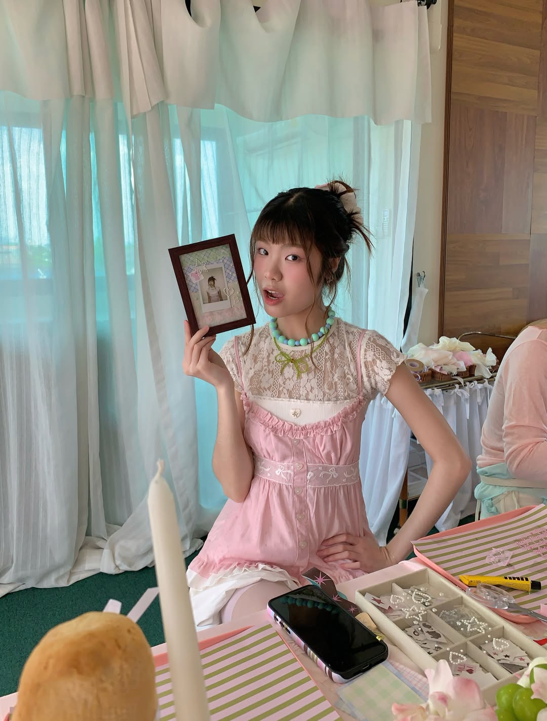 <預訂> 泰國小眾品牌🇹🇭 蕾絲荷葉邊無袖背心(肩帶可調整) | 六色入