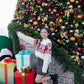 <現貨> 聖誕專屬🎄大蝴碟結長袖針織上衣