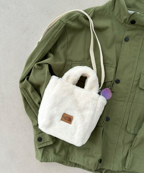 JP 搶先日本！THE NORTH FACE/2-WAY 毛皮迷你肩包 PLUMPY TOTE BAG