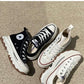 <預訂> 超人氣！Unisex 日本限定厚底設計♡ CONVERSE 高筒 ALL STAR 100 TREKWAVE HI｜22.5-30碼｜黑