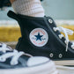<預訂> 超人氣！Unisex 日本限定厚底設計♡ CONVERSE 高筒 ALL STAR 100 TREKWAVE HI｜22.5-30碼｜黑
