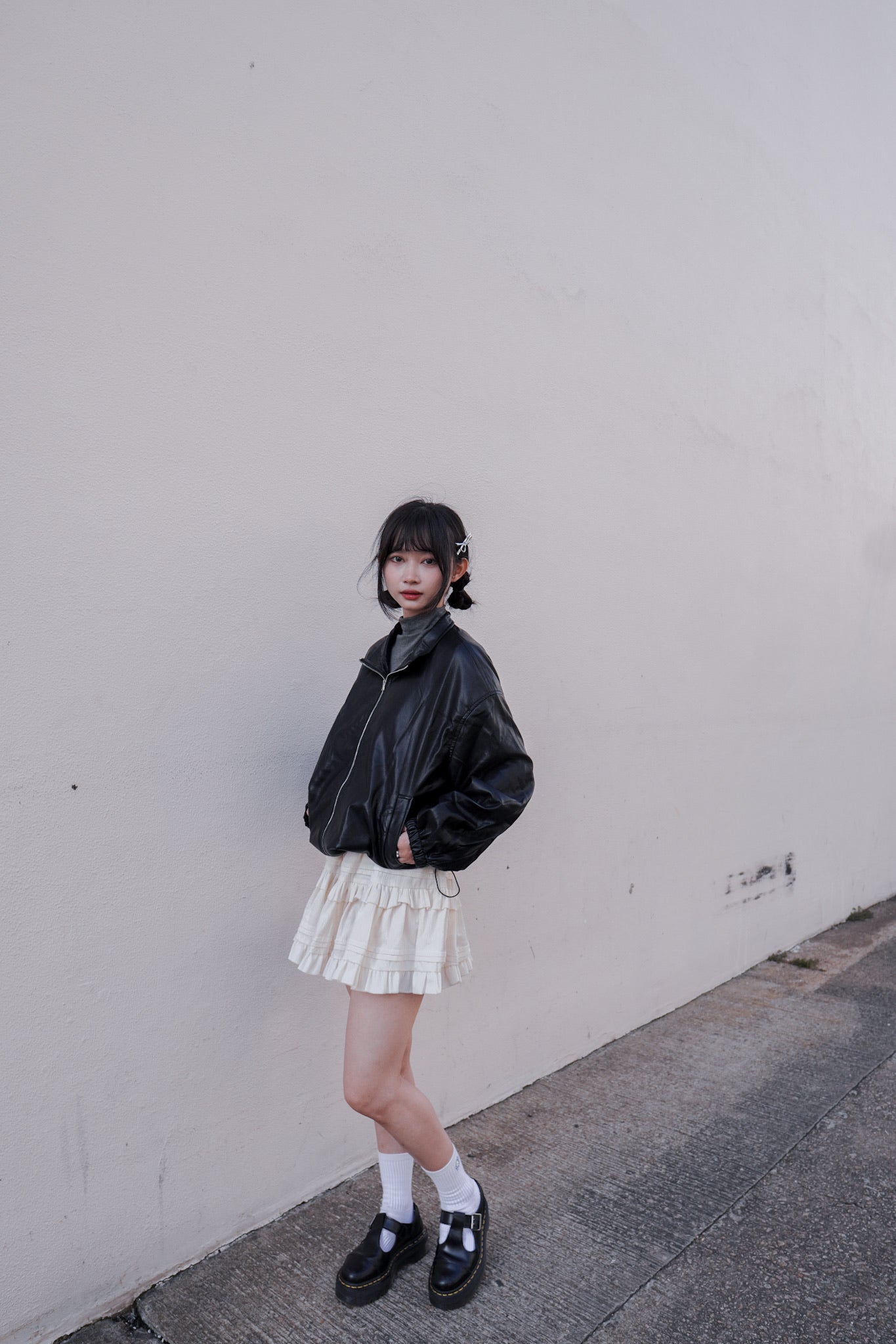 <現貨> 自家製 首批價 PU型格皮褸！版型大讚