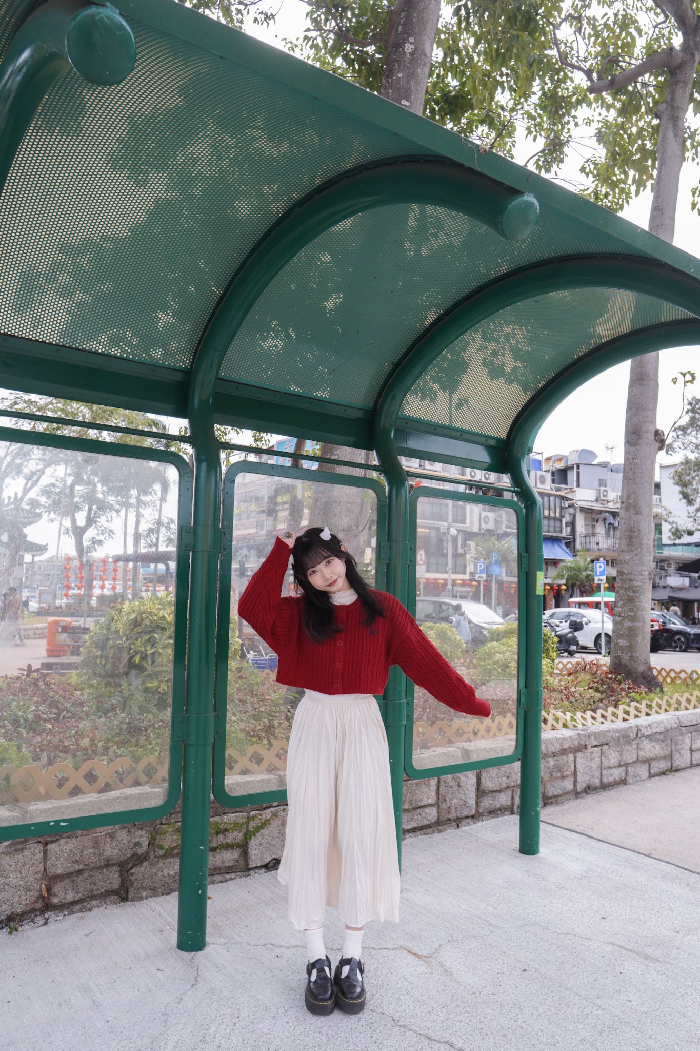 <現貨> 新年限定🧧🍊Logo刺繡絞花針織開胸長袖外套