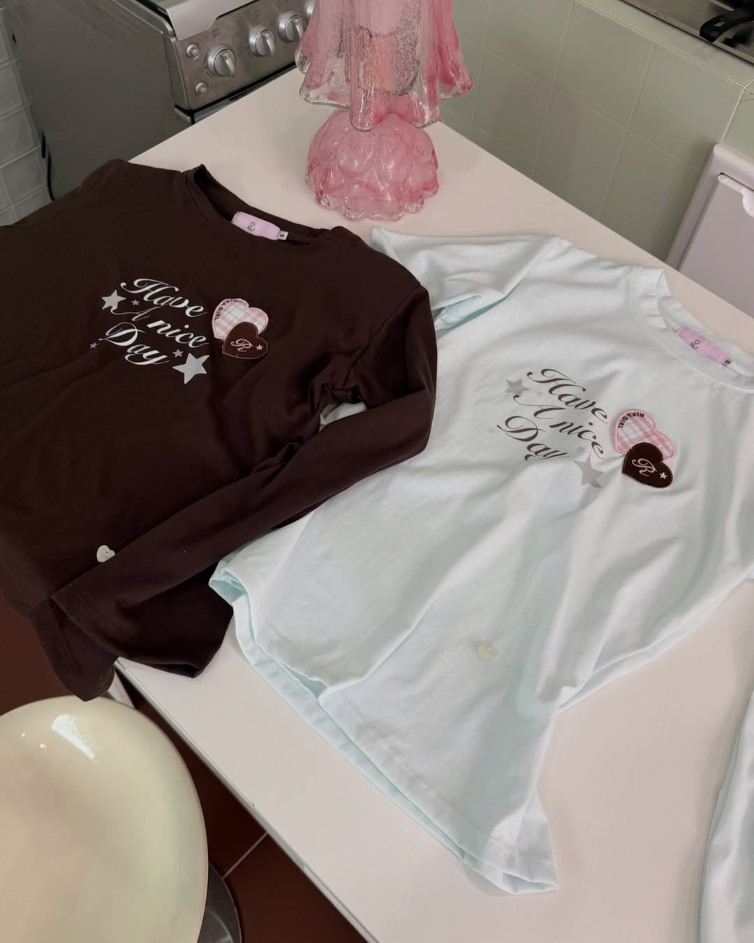 <預訂> 泰國小眾品牌🇹🇭 Have A Nice Day 長袖上衣 | 七色入