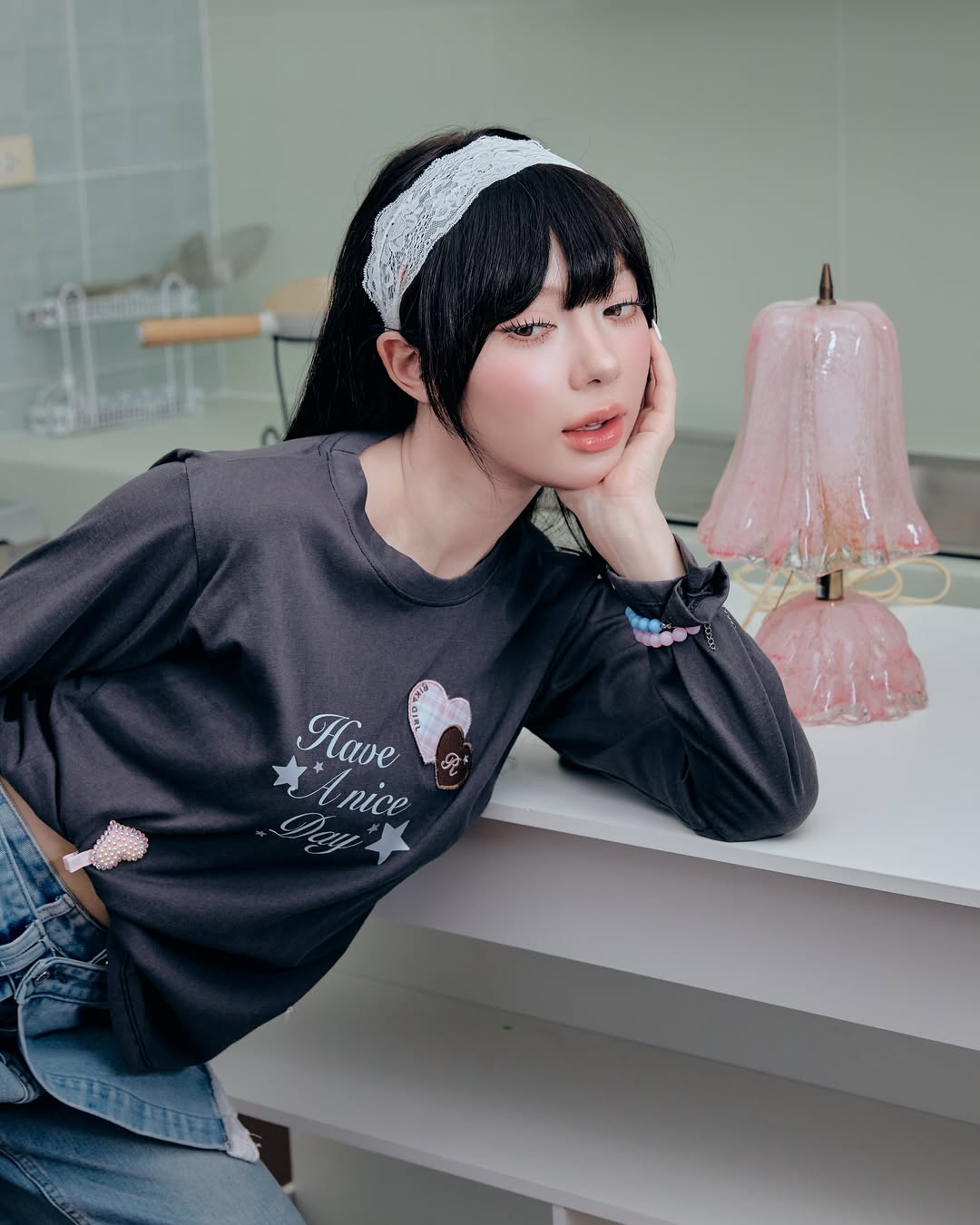 <預訂> 泰國小眾品牌🇹🇭 Have A Nice Day 長袖上衣 | 七色入