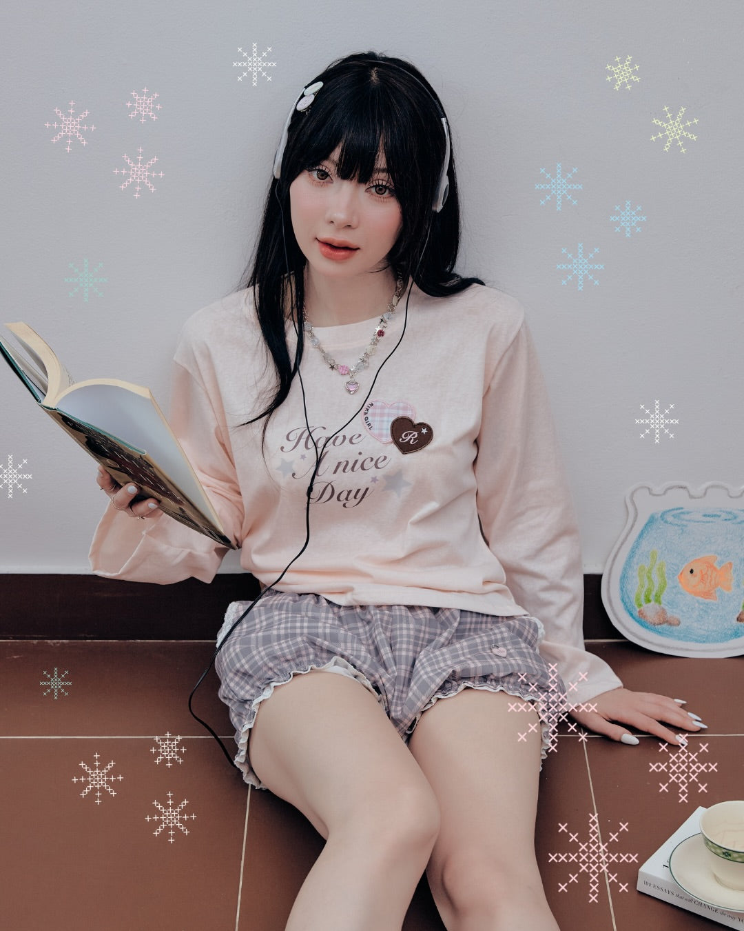<預訂> 泰國小眾品牌🇹🇭 Have A Nice Day 長袖上衣 | 七色入