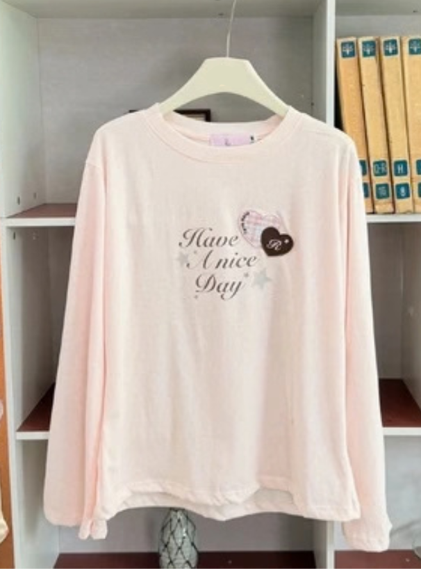 <預訂> 泰國小眾品牌🇹🇭 Have A Nice Day 長袖上衣 | 七色入