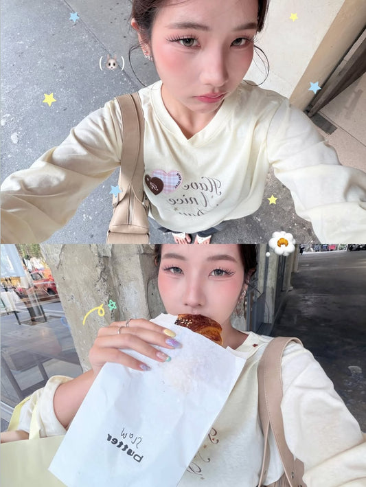 <預訂> 泰國小眾品牌🇹🇭 Have A Nice Day 長袖上衣 | 七色入