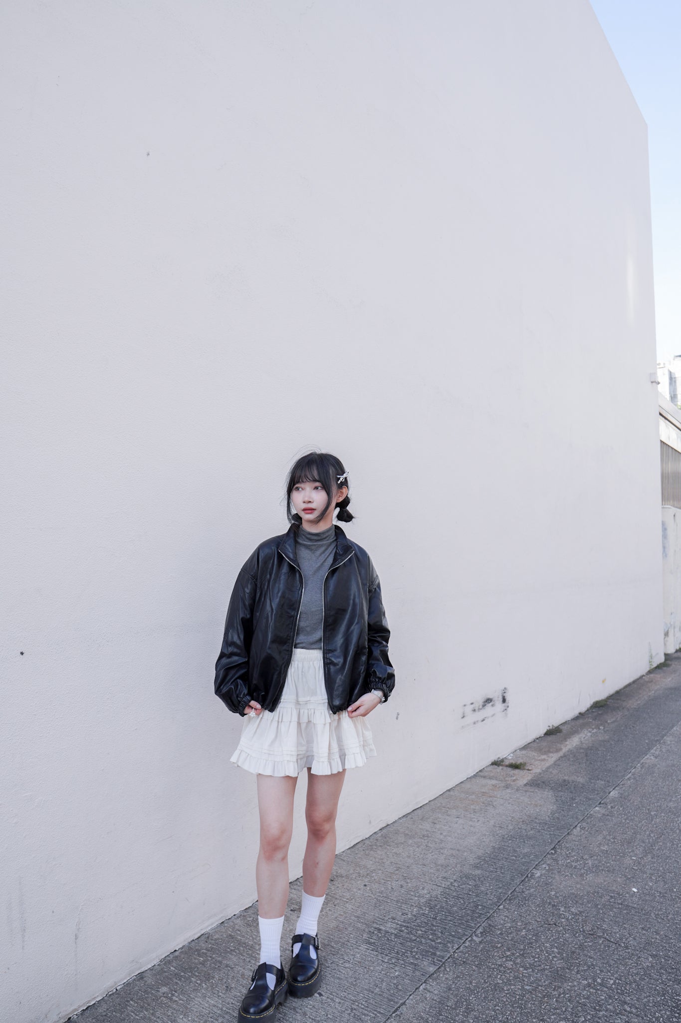 <現貨> 秋冬專屬♡ 絲絨蛋糕短裙 | 兩色入