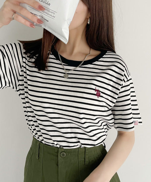 <預訂> 日版U.S. POLO ASSN.夏季刺繡Tee上衣｜十色入