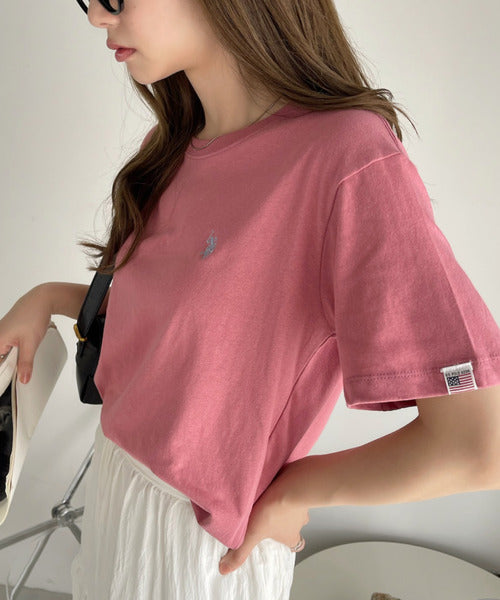 <預訂> 日版U.S. POLO ASSN.夏季刺繡Tee上衣｜十色入