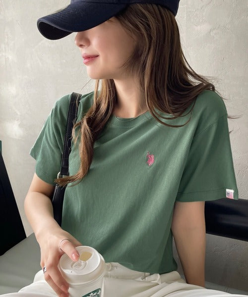 <預訂> 日版U.S. POLO ASSN.夏季刺繡Tee上衣｜十色入
