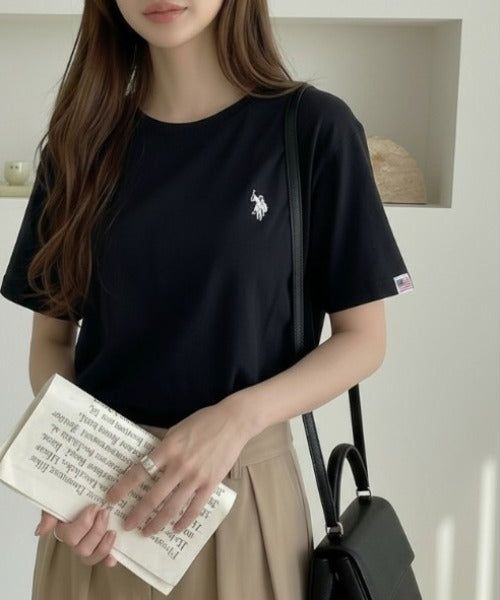<預訂> 日版U.S. POLO ASSN.夏季刺繡Tee上衣｜十色入