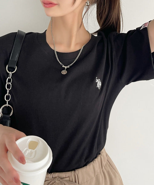 <預訂> 日版U.S. POLO ASSN.夏季刺繡Tee上衣｜十色入